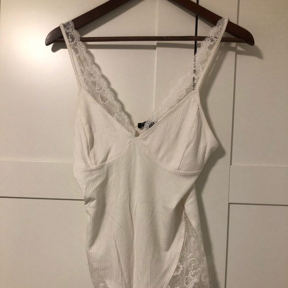 White laced body suit - Picture 1 of 3